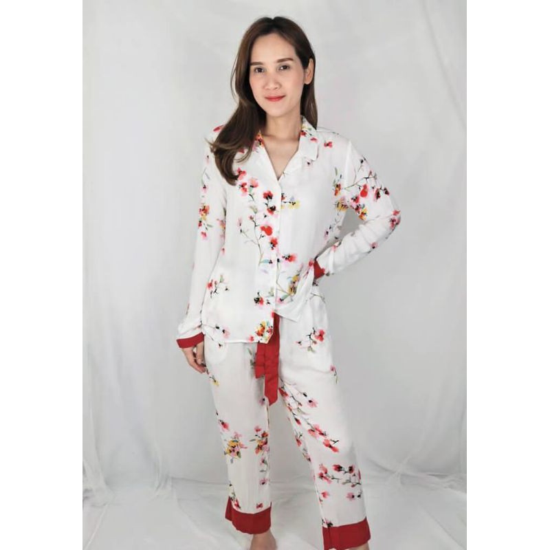 Defacto spring blossom pajamas set / Piyama wanita set