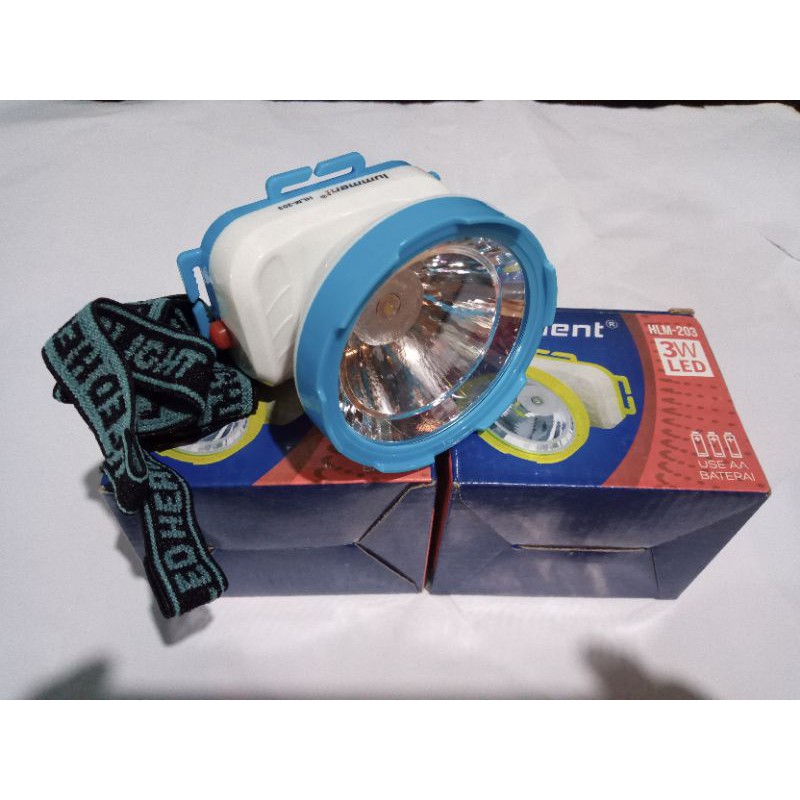 senter kepala lumment 3w