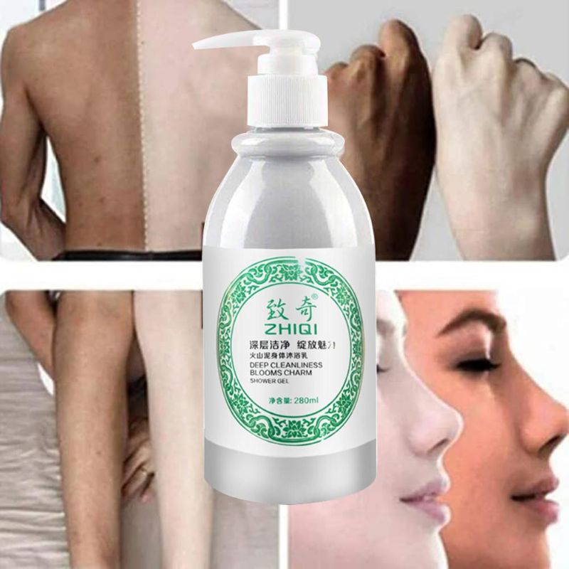 (Random) Shower Gel Volcanic Mud Bath Sabun Lumpur Vulkanik Pemutih Badan Mengangkat Kotoran & Mempe