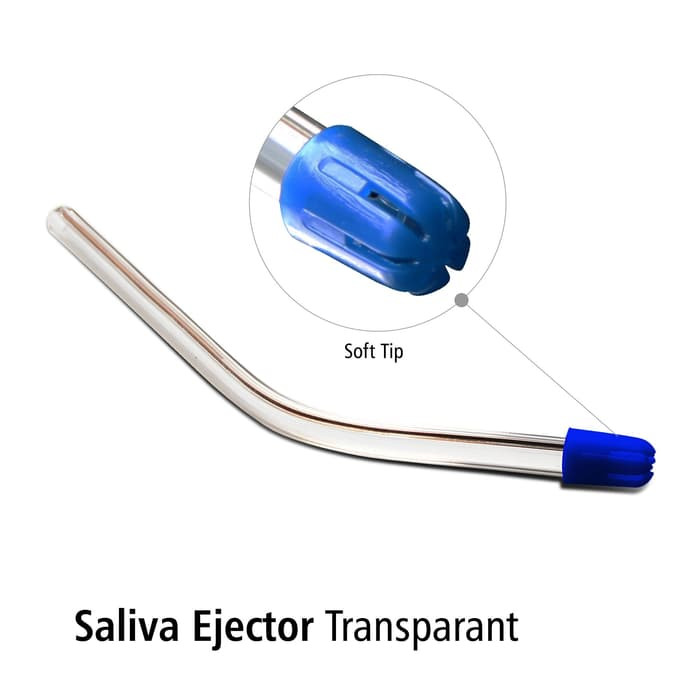 New Saliva Ejector Putih pak isi 1000pcs OneMed