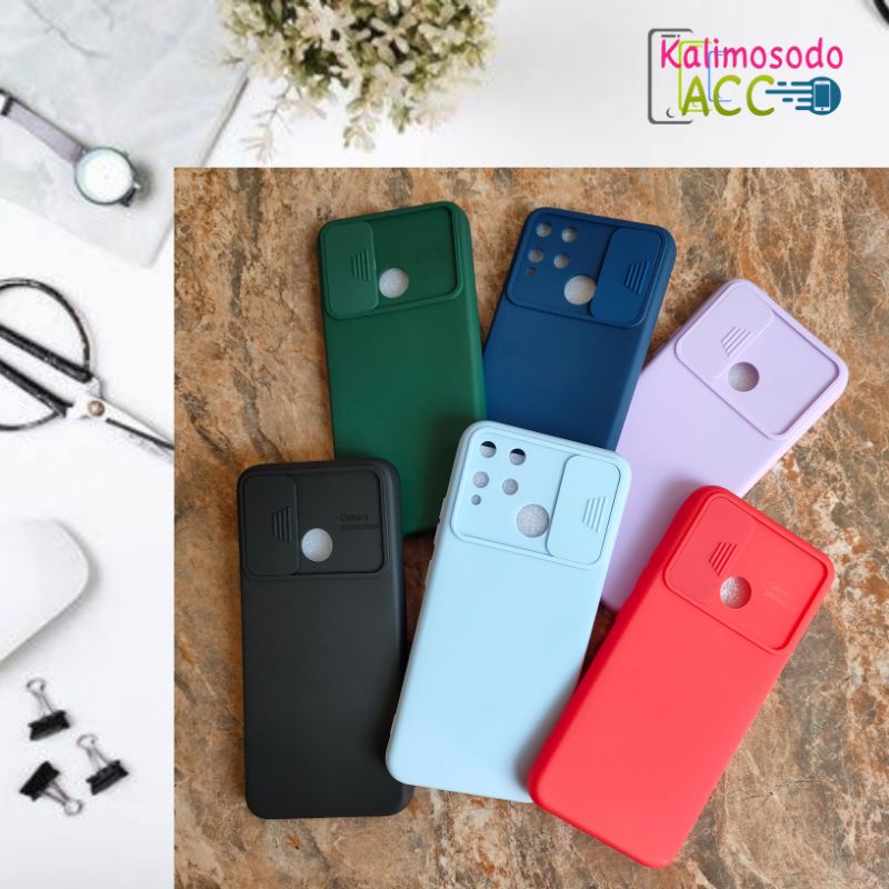 Case Slide Camera Infinix Smart 5, Smart 4, Hot 8, Hot 9 Play, Hot 10 Play dan Hot 10