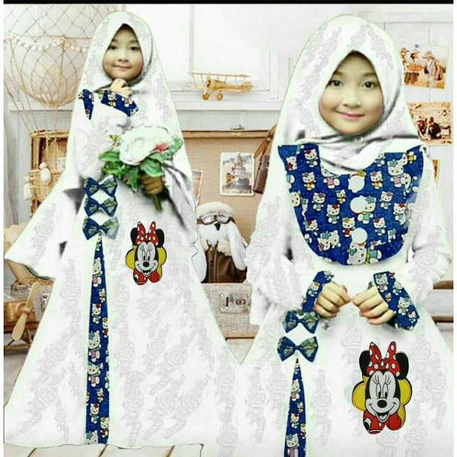 GAMIS ANAK PEREMPUAN MICKEY LEDS 2 IN 1