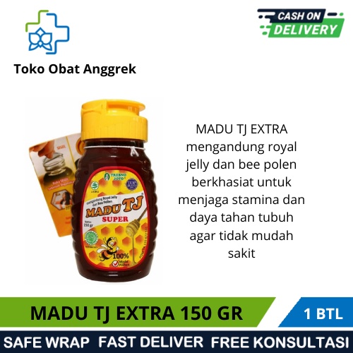 

MADU TJ SUPER/EXTRA 150 GR/MENINGKATKAN DAYA TAHAN TUBUH