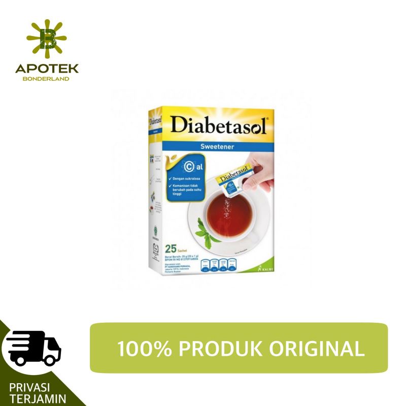 

DIABETASOL SWEETENER 25 & 50 sachet