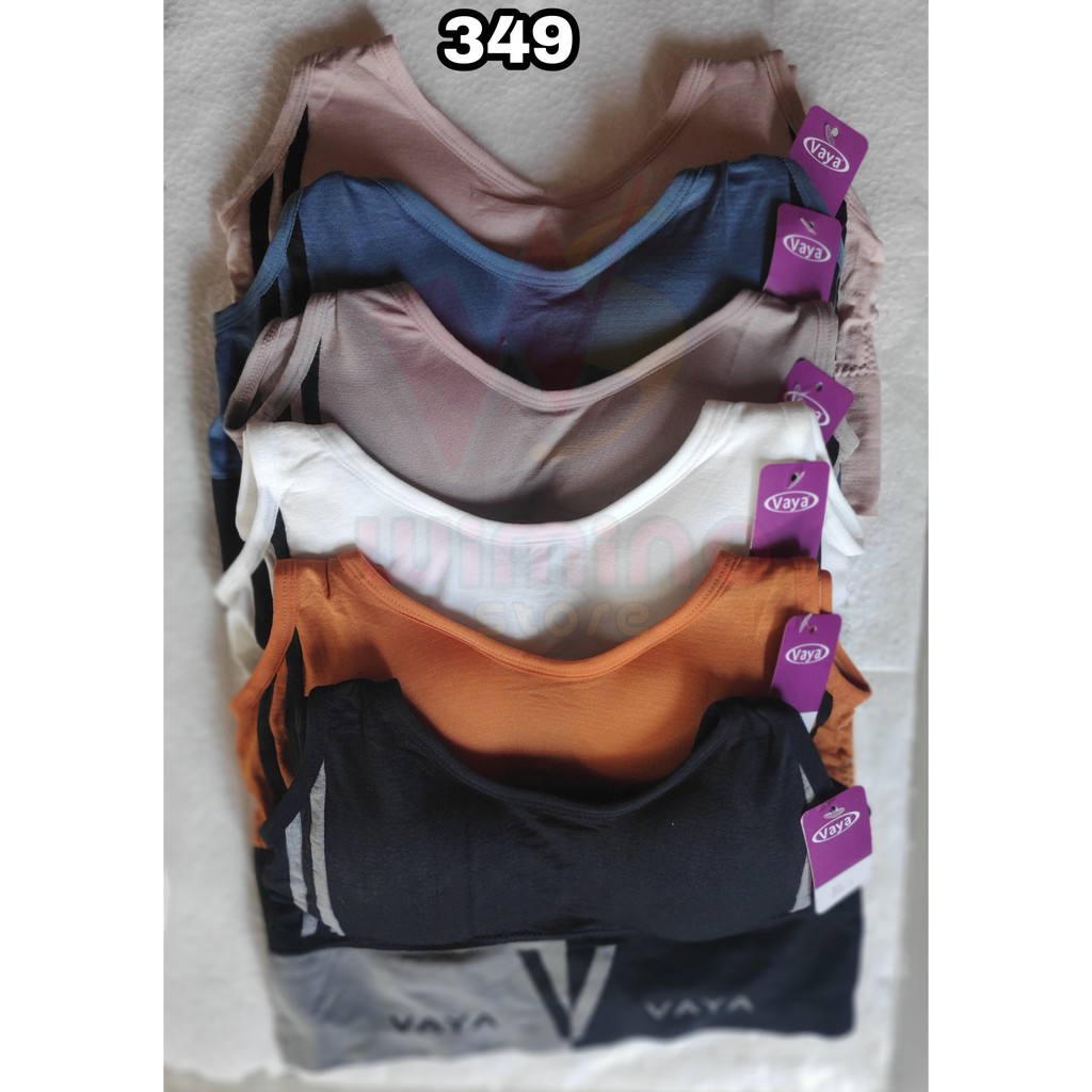 K349 - BRA/BH SPORT VAYA BUSA (bisa dilepas) TANPA KAWAT FREE SIZE