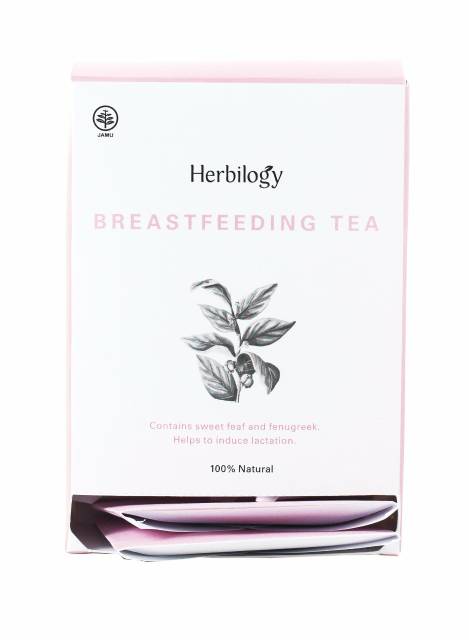 HERBILOGY Breastfeeding Tea 20 Tea Bags ASI Booster Teh Pelancar ASI Penambah ASI Exp Aug 2023