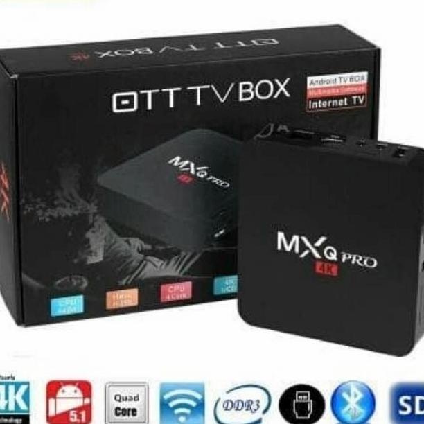 Smart TV Box MXQ-Pro 4k Android TV Box MXQ Pro 4k
