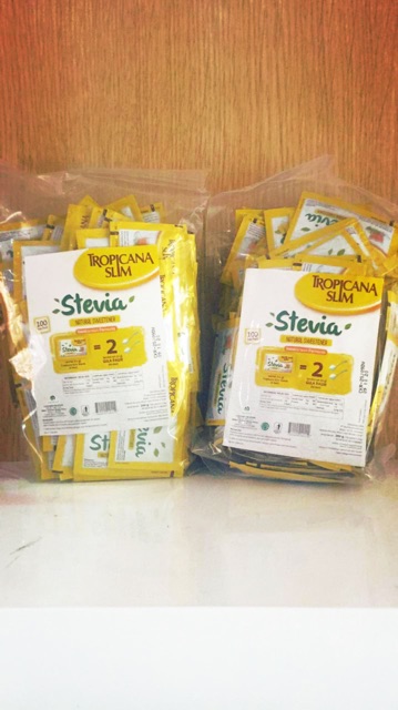 Gula Tropicana Slim Stevia Gula Diet 100 sachet