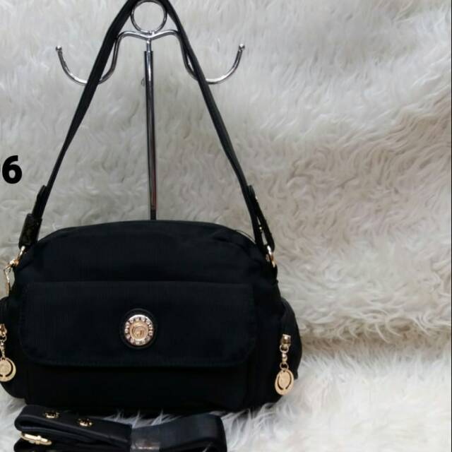 Junfa kanvas 99 black