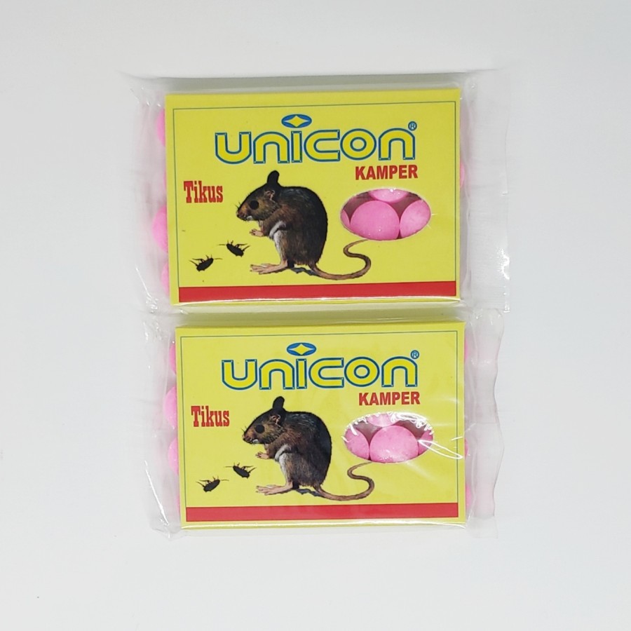 Unicon Kamper / kapur barus pengusir tikus 40 gram isi 24 butir Super Ampuh