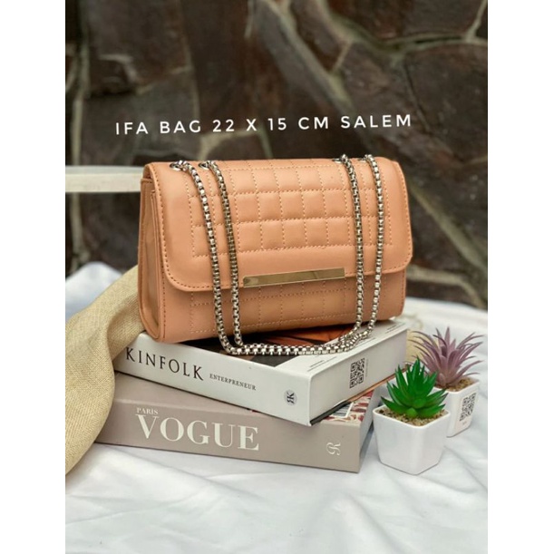 Ifa Bag Tas Selempang Wanita Muat Dompet Panjang