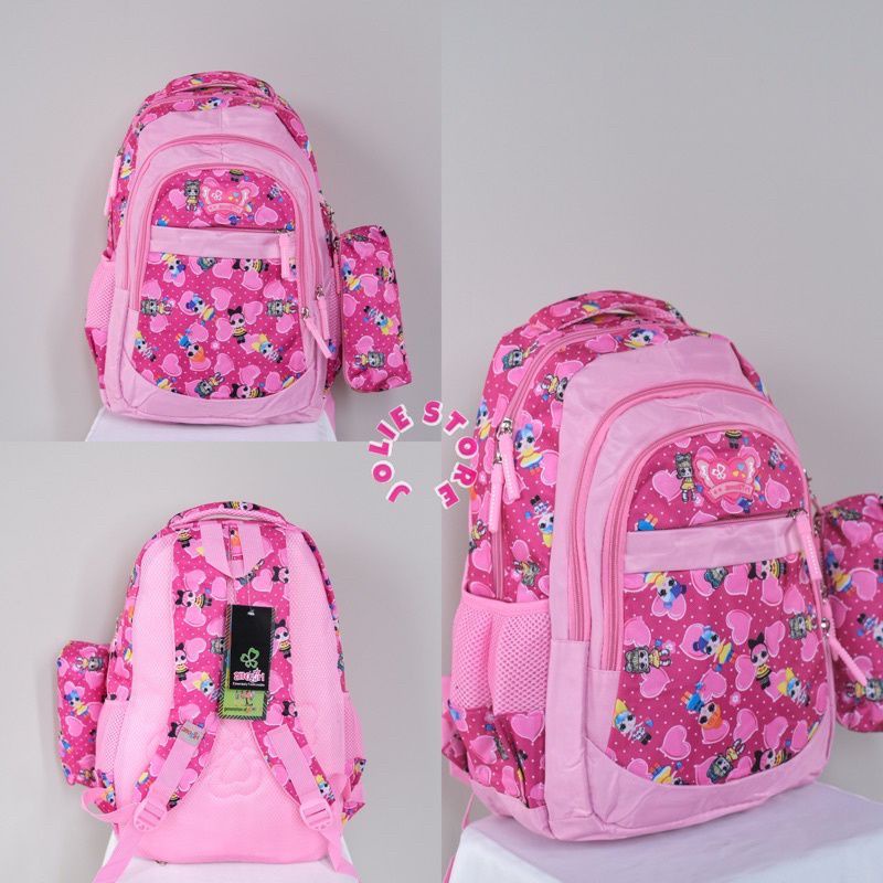 Tas ransel alto tas ransel anak sekolah perempuan SD ,SMP Original-Alto girl pink