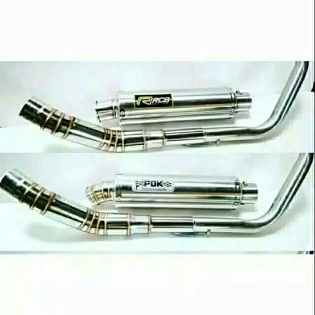 Knalpot PDK bulat cacing dan bulat cincin all motor sport