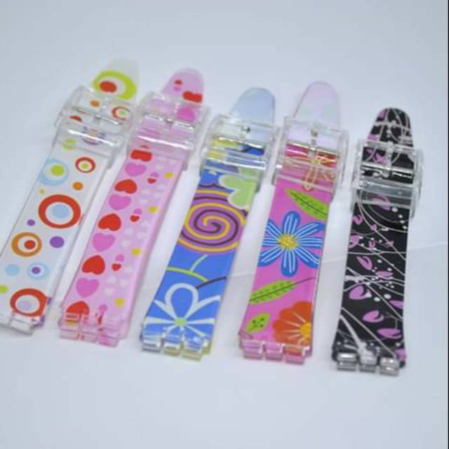 Swatch 17mm Strap Tali jam Swatch karakter