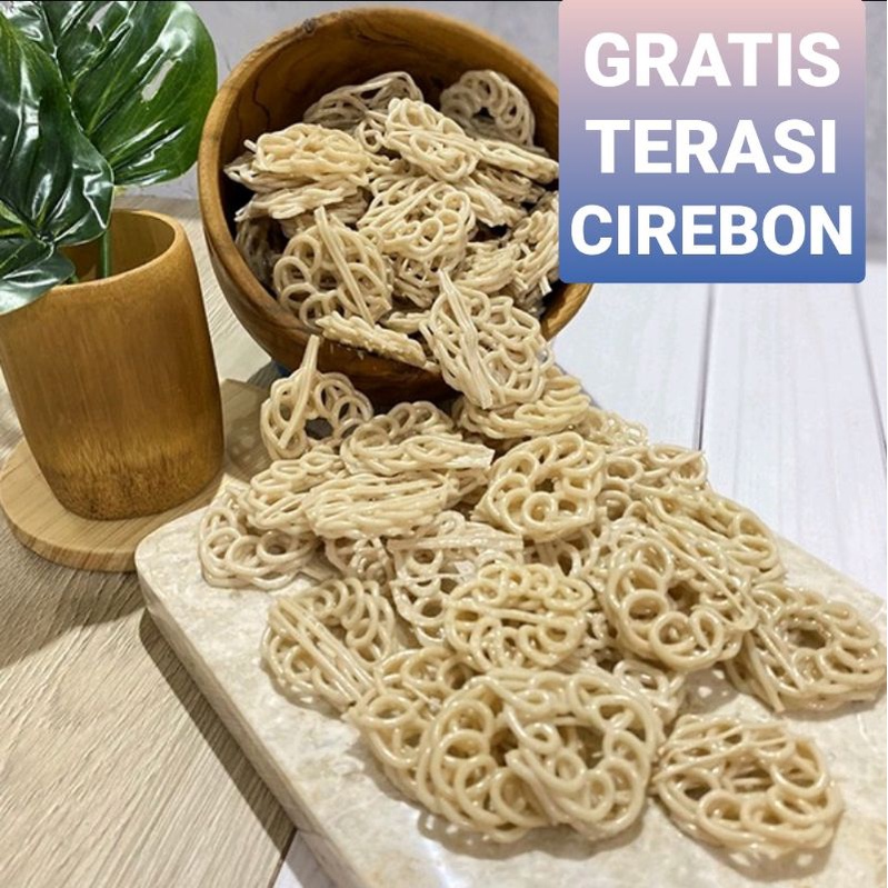 

KERUPUK MIE IKAN MENTAH 250GRAM PADI KAPAS GRATIS terasi Khas Cirebon