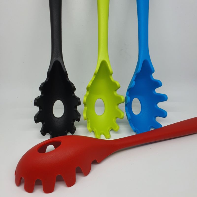 silicone pasta server spatula