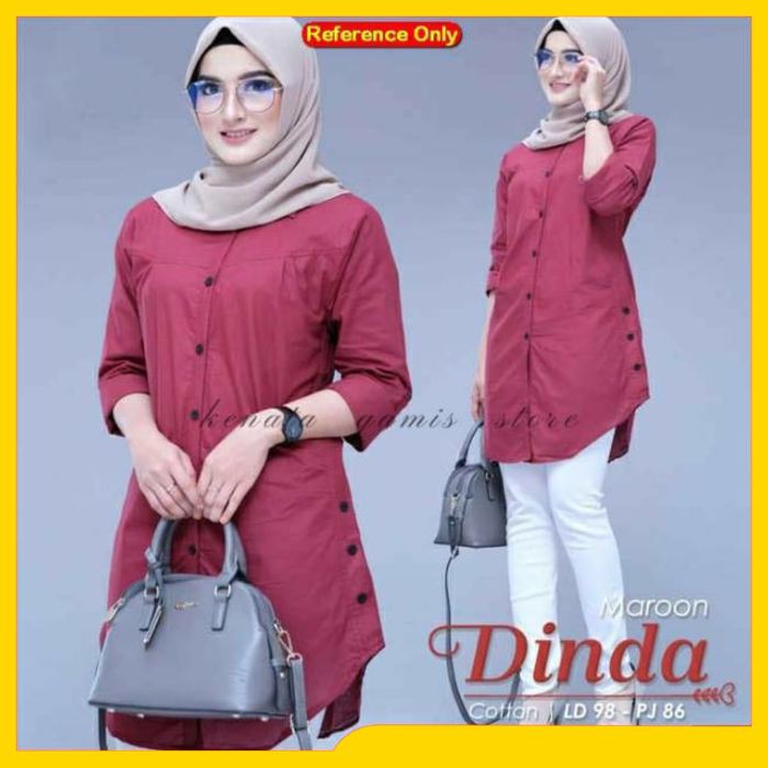LD163 - Atasan Muslim Wanita Dinda Tunik