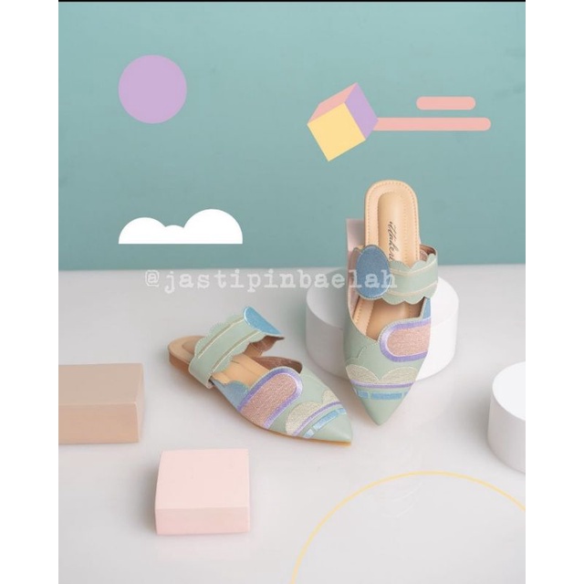 [READY] Ittaherl GIO Unicorn Slipper Sage sz 37
