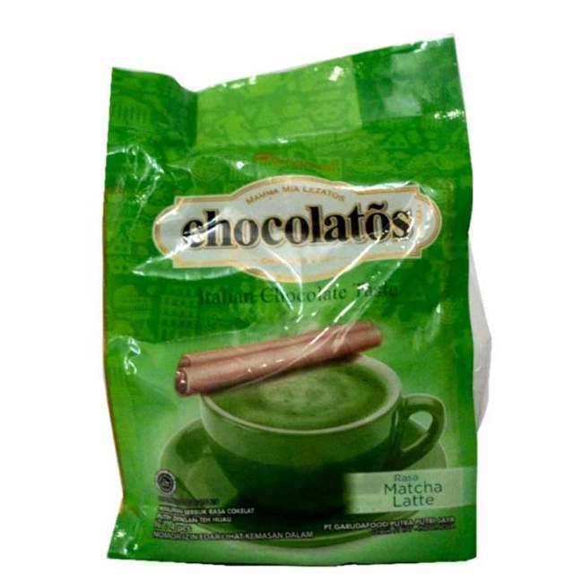 Chocolatos Drink Matcha Latte Isi 4 Sachet | Shopee Indonesia