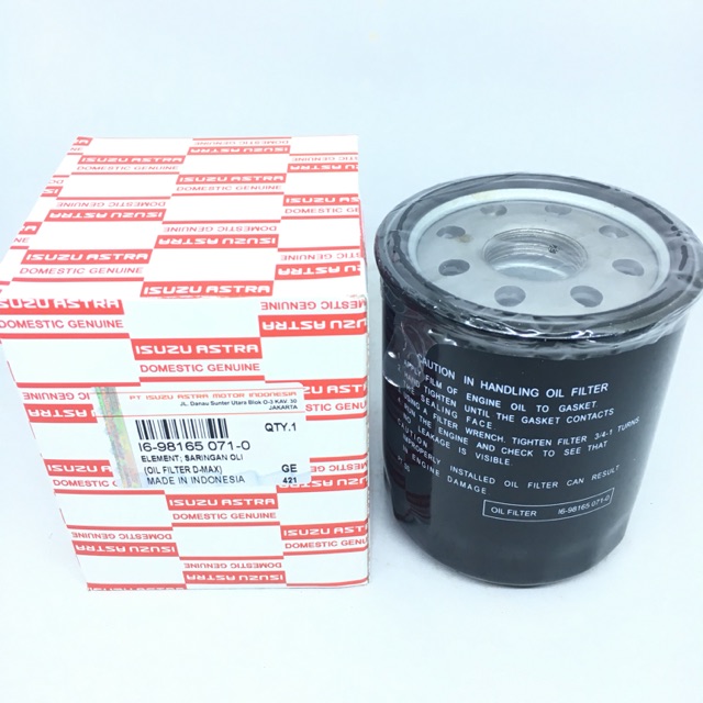 Filter Oli Isuzu D-Max / Isuzu Dmax / MUX