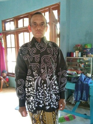 Kemeja Batik Pria Lengan Panjang Reguler Fit Tanpa Furing Print Pekalongan Motif Terbaru