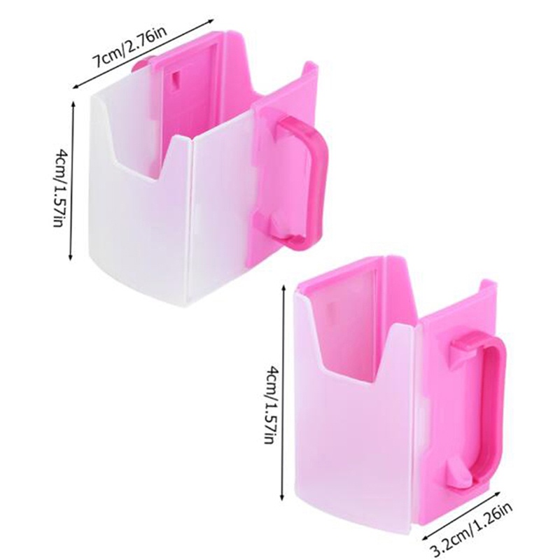 Holder Botol Susu / Jus Adjustable Bahan Plastik Untuk Bayi / Anak