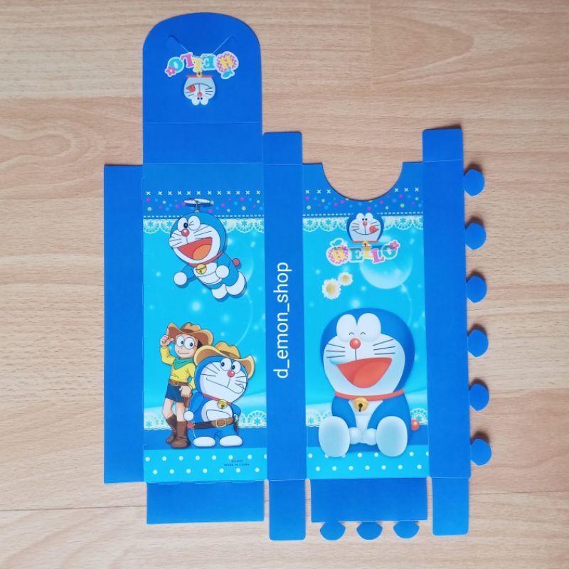 

Kotak Pensil Rakit Mika lipat Doraemon / kotak pensil doraemon