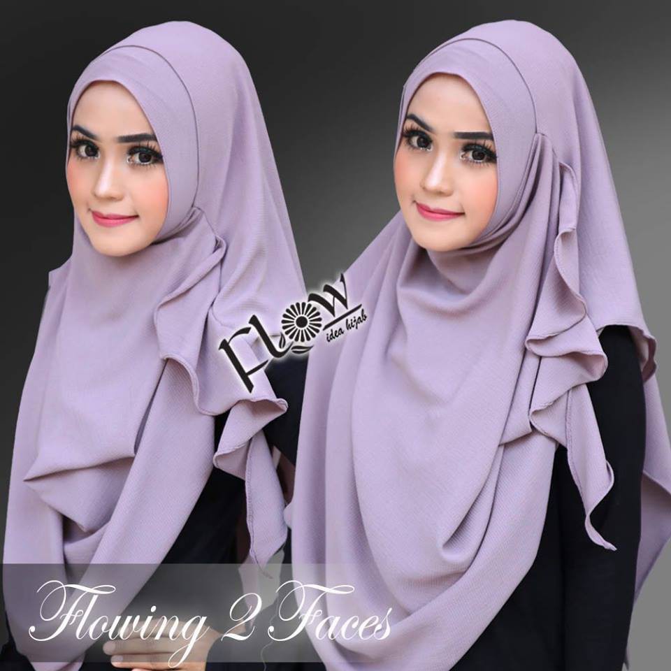 PROMO Jilbab  Instan Siria Series 1Slup Crepe High 