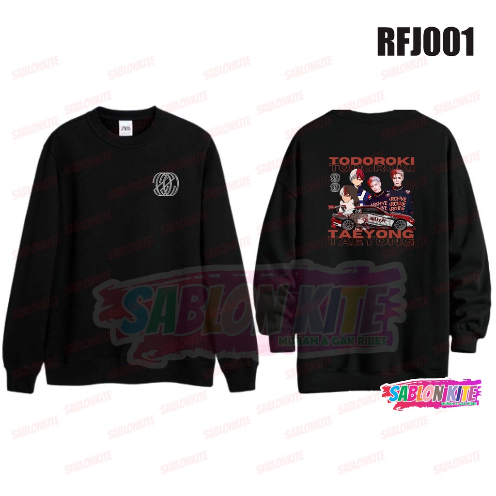 MURAH!!! SWEATER HOODIE NCT DREAM TAEYONG TODOROKI RFJ001 UNISEX