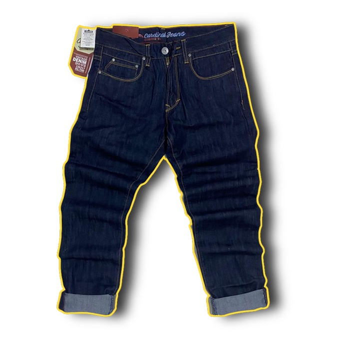 CELANA CARDINAL ORIGINAL PRIA/CELANA JEANS PANJANG PRIA COD FAMILY JEANS