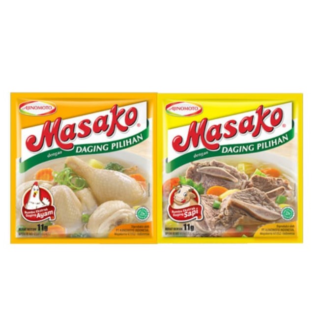 

NEW Masako ayam atau Masako sapi renceng pilihan isi 12 sachet - sapi