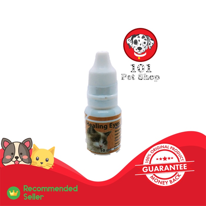 Healing eyes 10 ml - obat tetes mata untuk kucing &amp; anjing