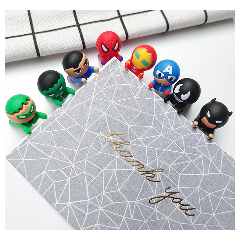 Pelindung Ujung Kabel Avenger Spiderman Cable Protector Hp iPhone Cable Saver Bite Avengers Spider man