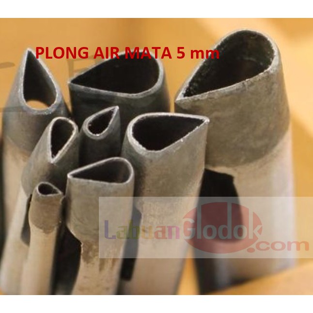 

Plong Kulit bentuk air mata 5mm/Plong air mata/Plong 5mm/Pembolong Air Mata 5mm