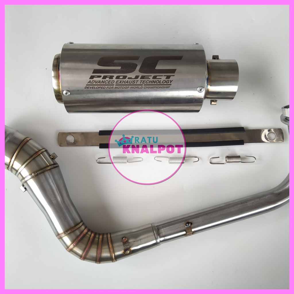 Knalpot racing CLD Monster vixion sonic satria fu gsx satria injeksi r15 byson dll