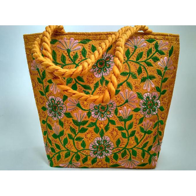 Tas Bordir Bukittinggi - Kuning Bukittinggi