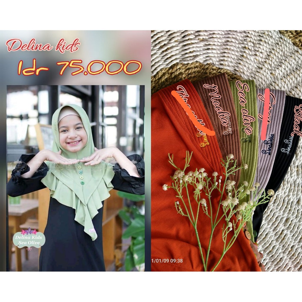 DELINA HIJAB ANAK BY LINALIVIA