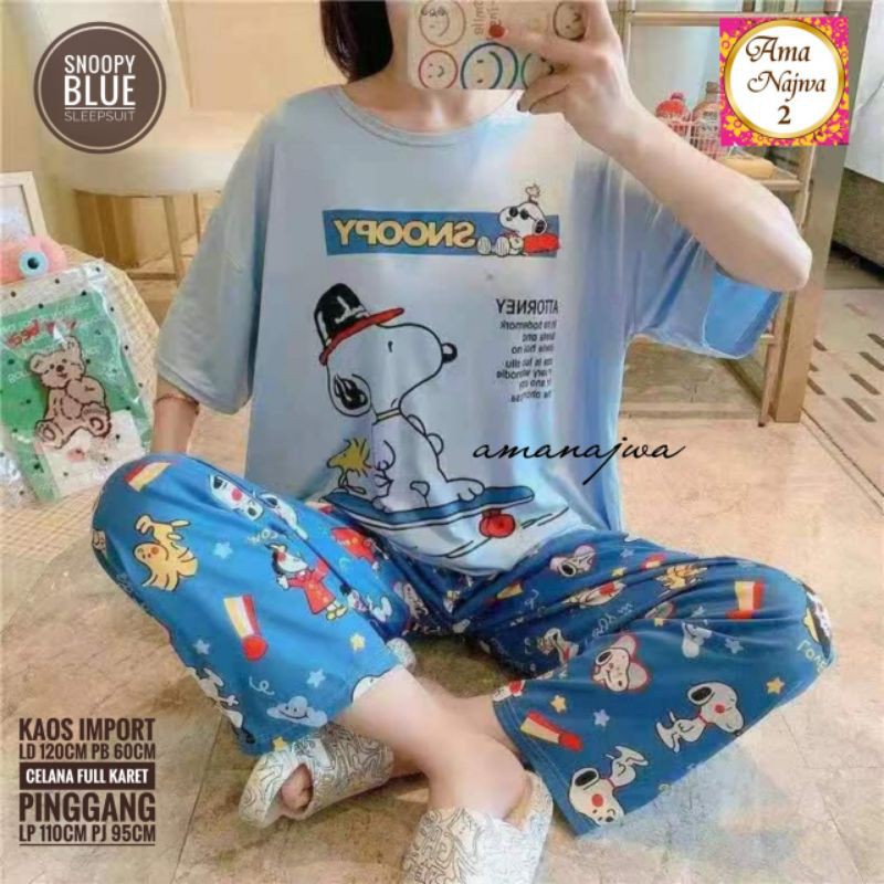 Snoopy Sleepsuit by Ama Najwa
