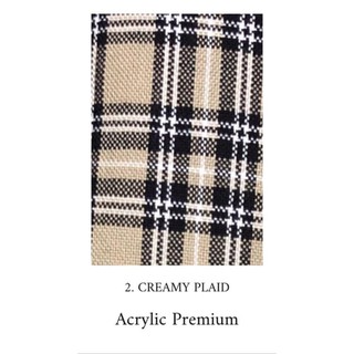  CELANA  TARTAN  PRIA WANITA CREAM PLAID  Shopee Indonesia