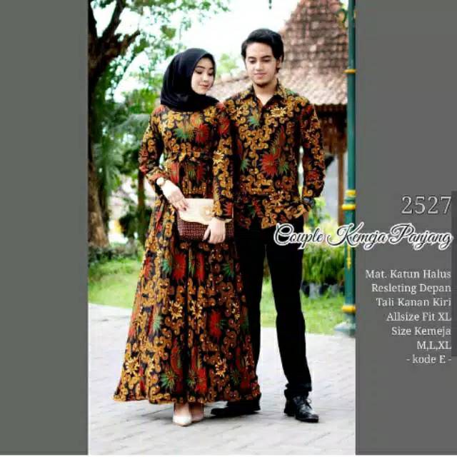 Couple batik batik modern baju couple