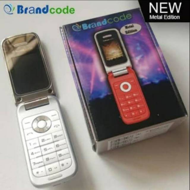 BRANDCODE COD 989 /188 - FLIP PHONE 1.8 INCH RESMI