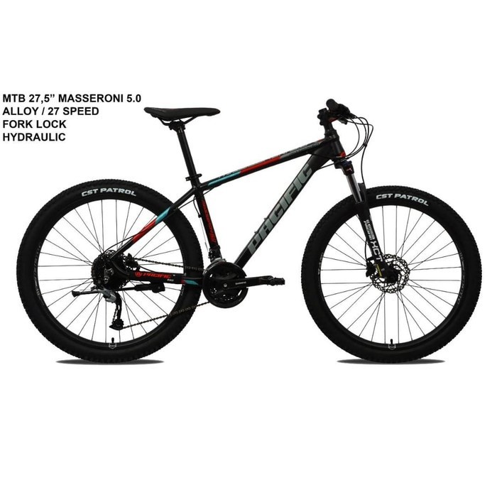 Sepeda Gunung MTB Pacific Masseroni 26" 5.0