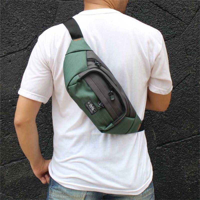 Tas Salempang Pria Waist Bag Slingbag Distro Premium Original