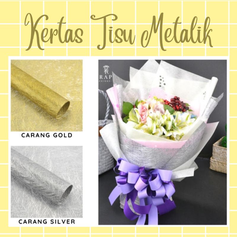 

Boxanwe | Kertas Tisu Metalik | Metalic Tissue Paper