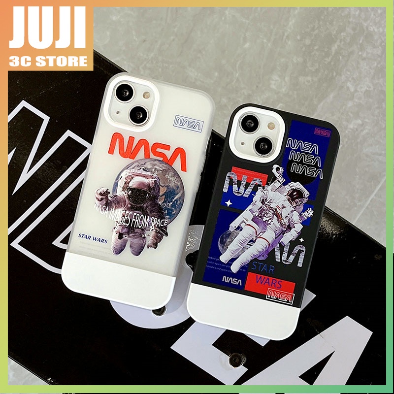 Case Motif NASA Astronot Dapat Dilepas Dicuci Untuk iphone 11 12 13 pro max x xs xr xsmax 7 8 plus