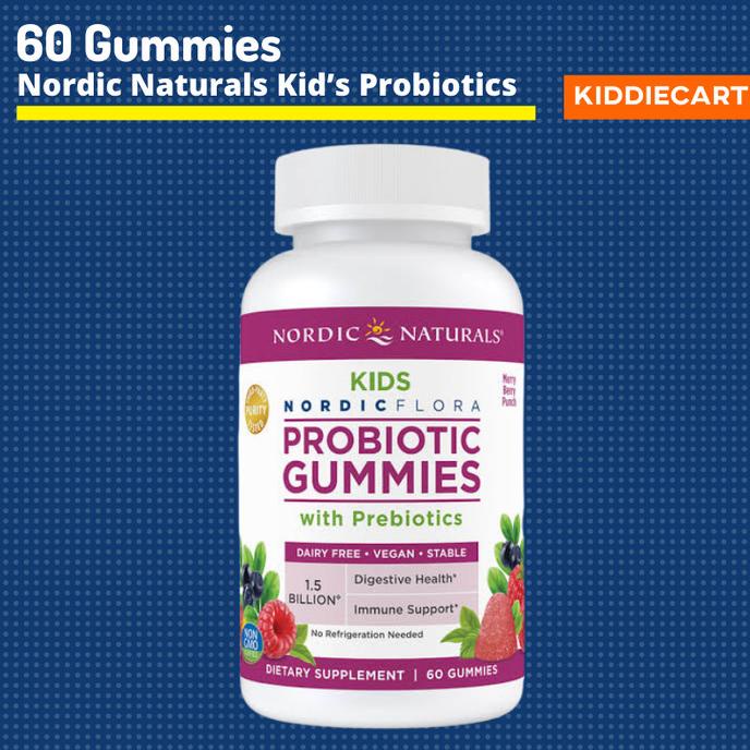 Nordic Naturals Children DHA Probiotic Prebiotic Vitamin Anak