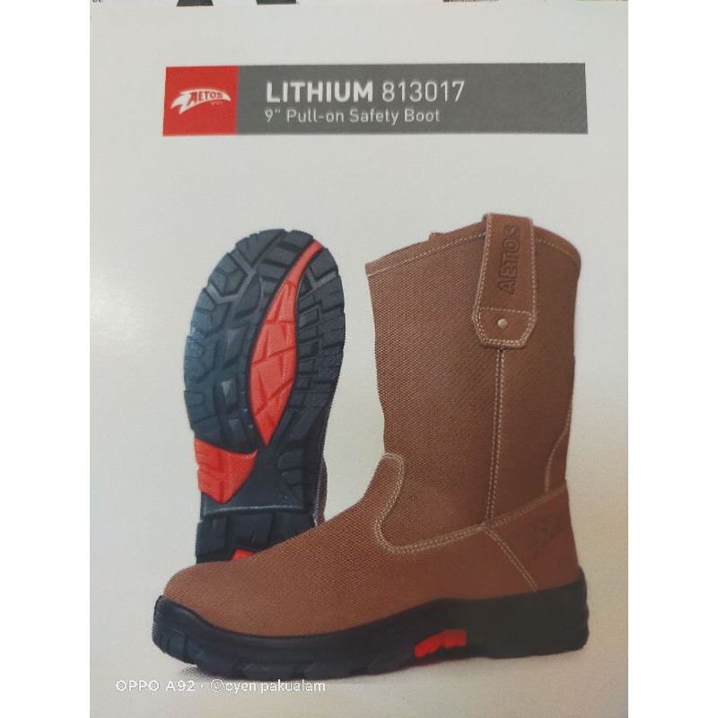 sepatu safety Aetos lithium 813017 original