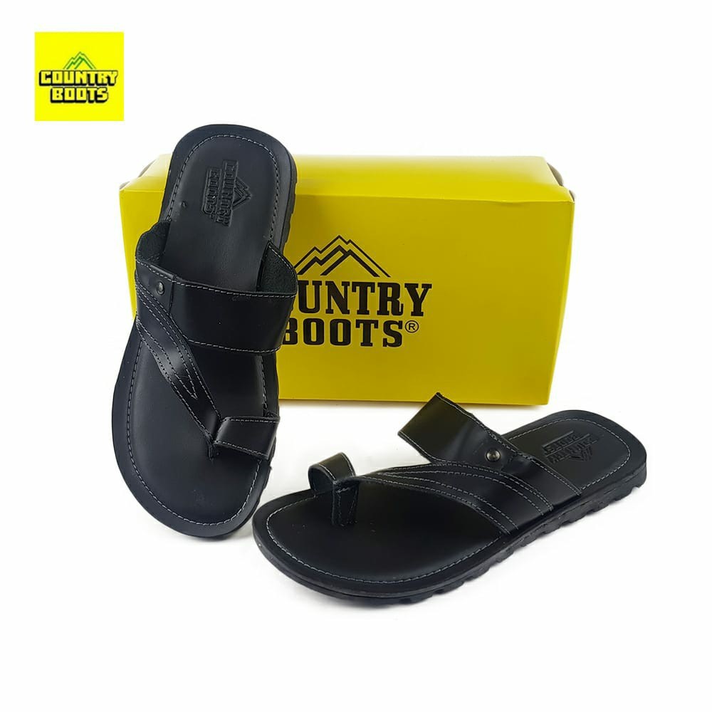 Sandal Kulit Contryboot. Sandal Selop Kulit Pria. Sendal Cowok Roger. Sandal Lebaran Formal Santai