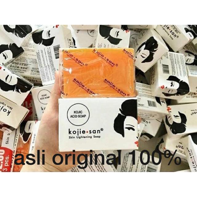 (CYBER) COD TERMURAH SABUN KOJIE SAN ORIGINAL 100% SABUN WHITENING PEMUTIH 65G BPOM