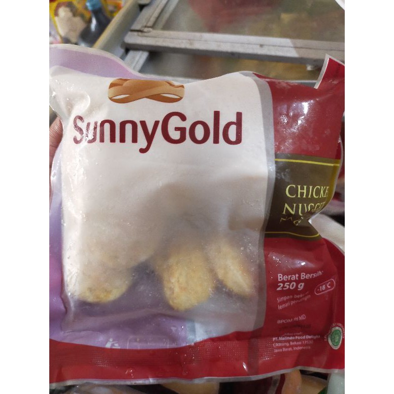 

chicken nugget sunnygold 250 gram